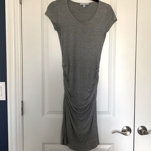 Maternity dress- grey- size 6/8